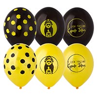 Шары 35см с рис. С ДР Супер Герл