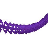 Гирлянда бум Декор фиолетовая 3,6м