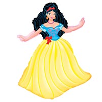 Шар фигура Белоснежка