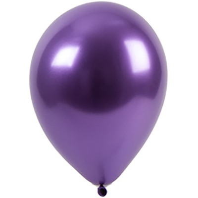 Шарики из латекса Шарик Qualatex 28см Хром Purple