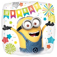Шар 45см Миньоны на вечеринке