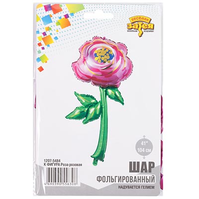 К ФИГУРА Роза розовая
