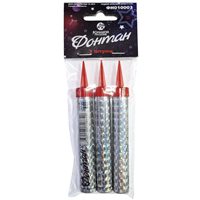 Свеча-Фонтан д/торта 10см 30сек 3шт