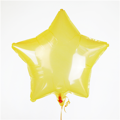 Многоцветное Ассорти Шар 18" Сердце кристалл yellow 1202-3997