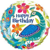 Шар 45см  HB Павлин