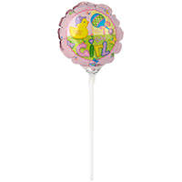 Шарик 4" Happy Birthday Малыш девочка