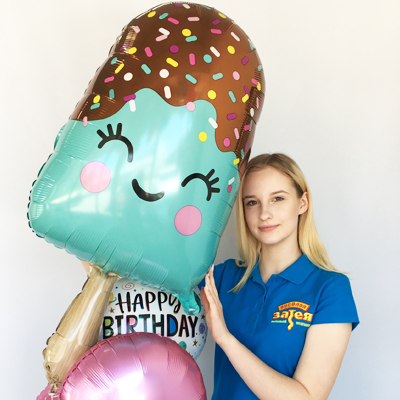 Шар фигура Мороженое Эскимо