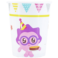 Стаканы Малышарики Флажки, 6 штук