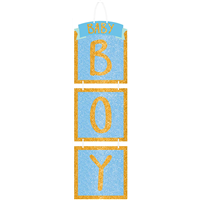 Декор подвесной Baby Boy блеск, 91см