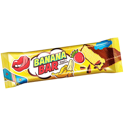 Батончик-суфле клубн-банан BananaBar 35г