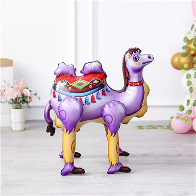 Шар ходячий Верблюд фиолетовый