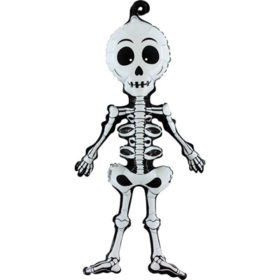 Шарики из фольги Шар фигура Скелет