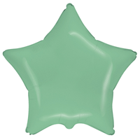 Шар Звезда 45см Пастель Mint