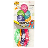 Шарики С ДРождения Космический 36см, 5шт