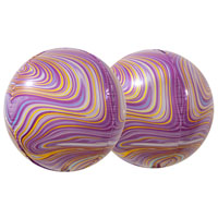 Шар 3D СФЕРА 40см Мрамор Purple