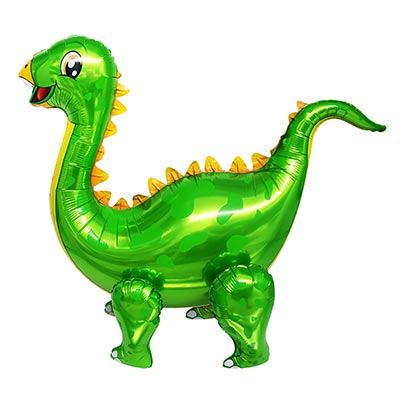 Шарики из фольги Шар Динозавр Стегозавр зелен,под воздух