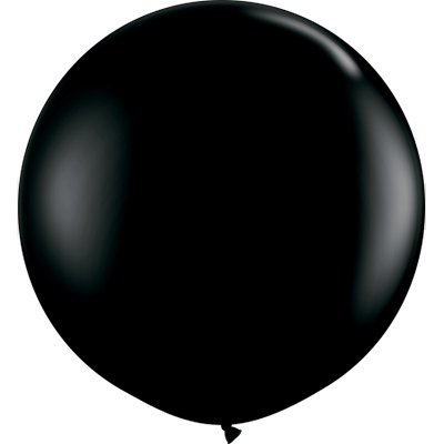 Шарики из латекса Шар 90см, цвет 025 Пастель Black