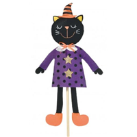 Фигура на палке HWN Кот спящий 90см/А