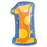 Шар фигура цифра "1", 53см