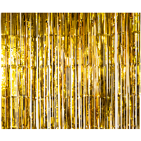 Занавес золотой 1х2м
