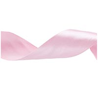 Лента атласная нежно-розовая 38ммх27,4м