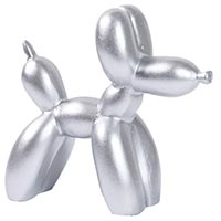 Грузик д/шара Собачка серебряная 180гр/G