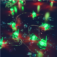 Гирлянда светодиодная Елочки 200см