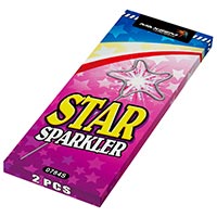 Свечи Бенгальские Огни Звезда 16см 2шт