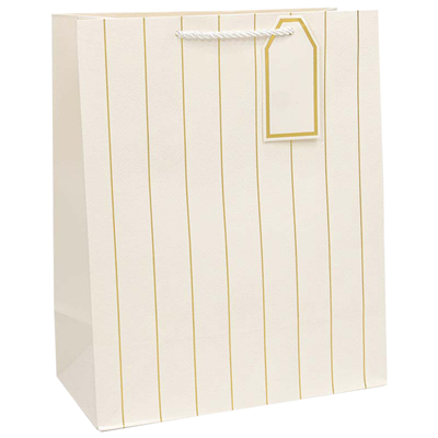 Пакет бум подар Полосы с тис микс 26х32