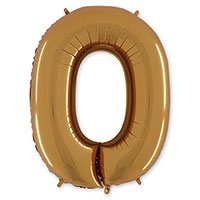 Шар цифра 0 Gold, Грабо