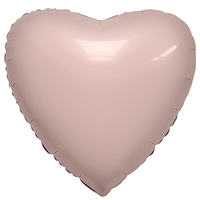 Р Б/РИС СЕРДЦЕ 18" Пыльная роза