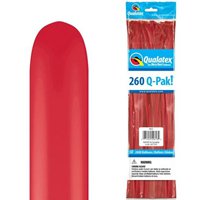 Шары красные Qualatex ШДМ 260 Red