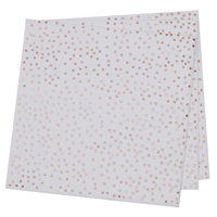 Салфетка Снегопад RoseGold 33см 16шт