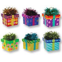 Грузик для шара Подарок, ассорти, 170 гр