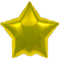 Шар Звезда 76см Металлик Gold