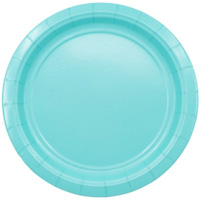 Тарелки бирюзовые Robin