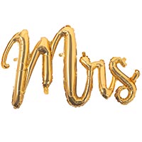 Шар фигура MRS золото