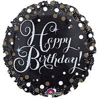 Шар 45см HB Sparkling Birthday