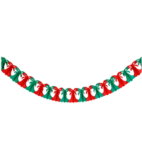 Гирлянда бумажная Колокольчики 6м