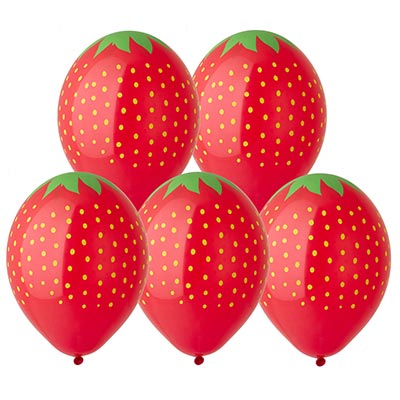 Шар 36см Клубника