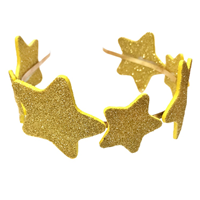 Ободок Звезды золото