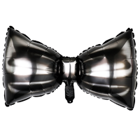 Шар фигура Галстук-бабочка черный
