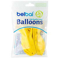Шарики 32см, цвет 006 пастель Yellow