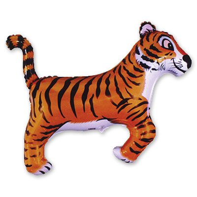 Шар Мини фигура Тигр черные полоски
