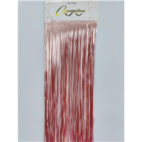 Дождик ЛЮКС матовый розовый 13см*2м