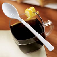 Белая Ложка пласт Мини White 40шт 1502-2895