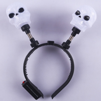 Ободок-антенки светящ HWN Череп