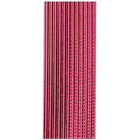 Трубочки для коктейля блестящие розовые