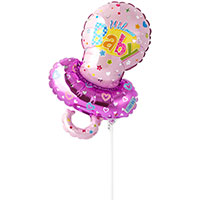 Шар Мини фигура Соска розовая