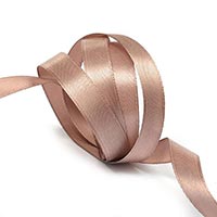 Лента атласная кофейная 12ммх27,4м